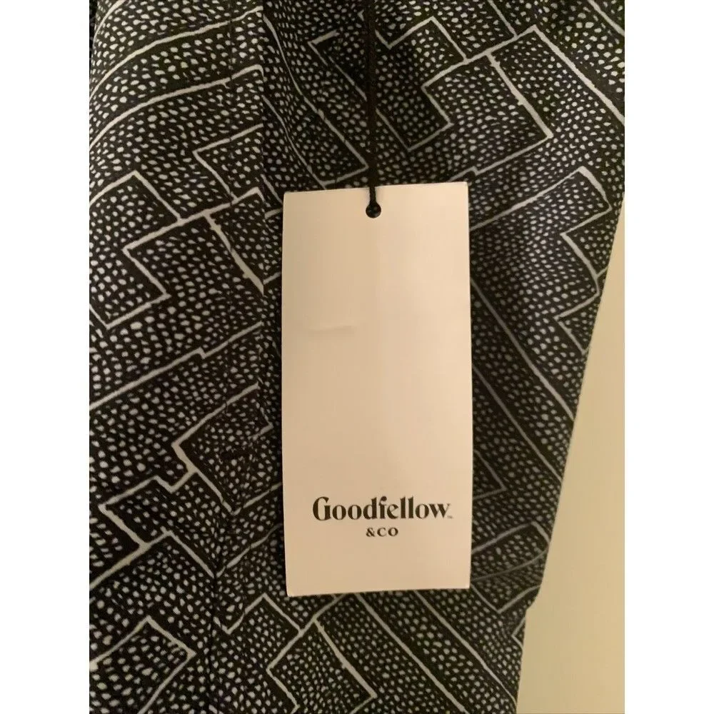 Goodfellow & Co Men's Geo Print Swim Trunks Shorts Liner Size 3XL Multi-Color